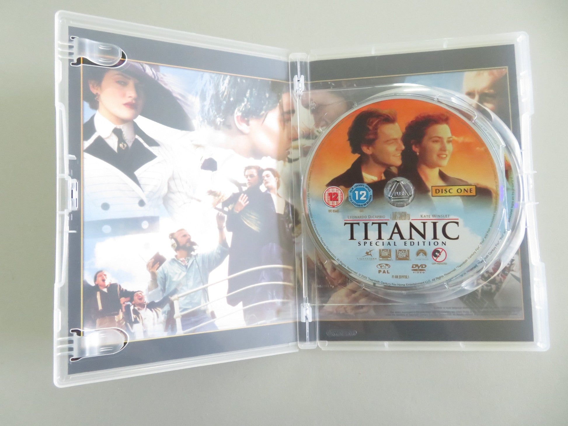 Titanic - Special Edition (DVD) Leonardo DiCaprio Kate Winslet 1997 Region 2 Movie posters