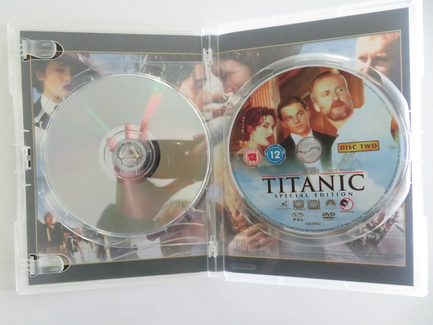 Titanic - Special Edition (DVD) Leonardo DiCaprio Kate Winslet 1997 Region 2 Movie posters
