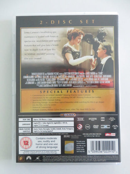 Titanic - Special Edition (DVD) Leonardo DiCaprio Kate Winslet 1997 Region 2 Movie posters