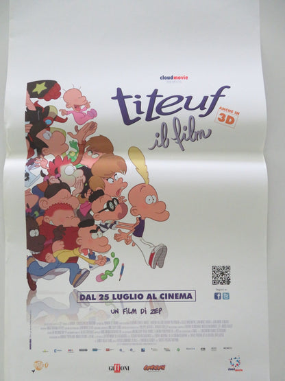 Titeuf: The Movie ITALIAN LOCANDINA POSTER Donald Reignoux Melanie Bernier 2011 Movie posters