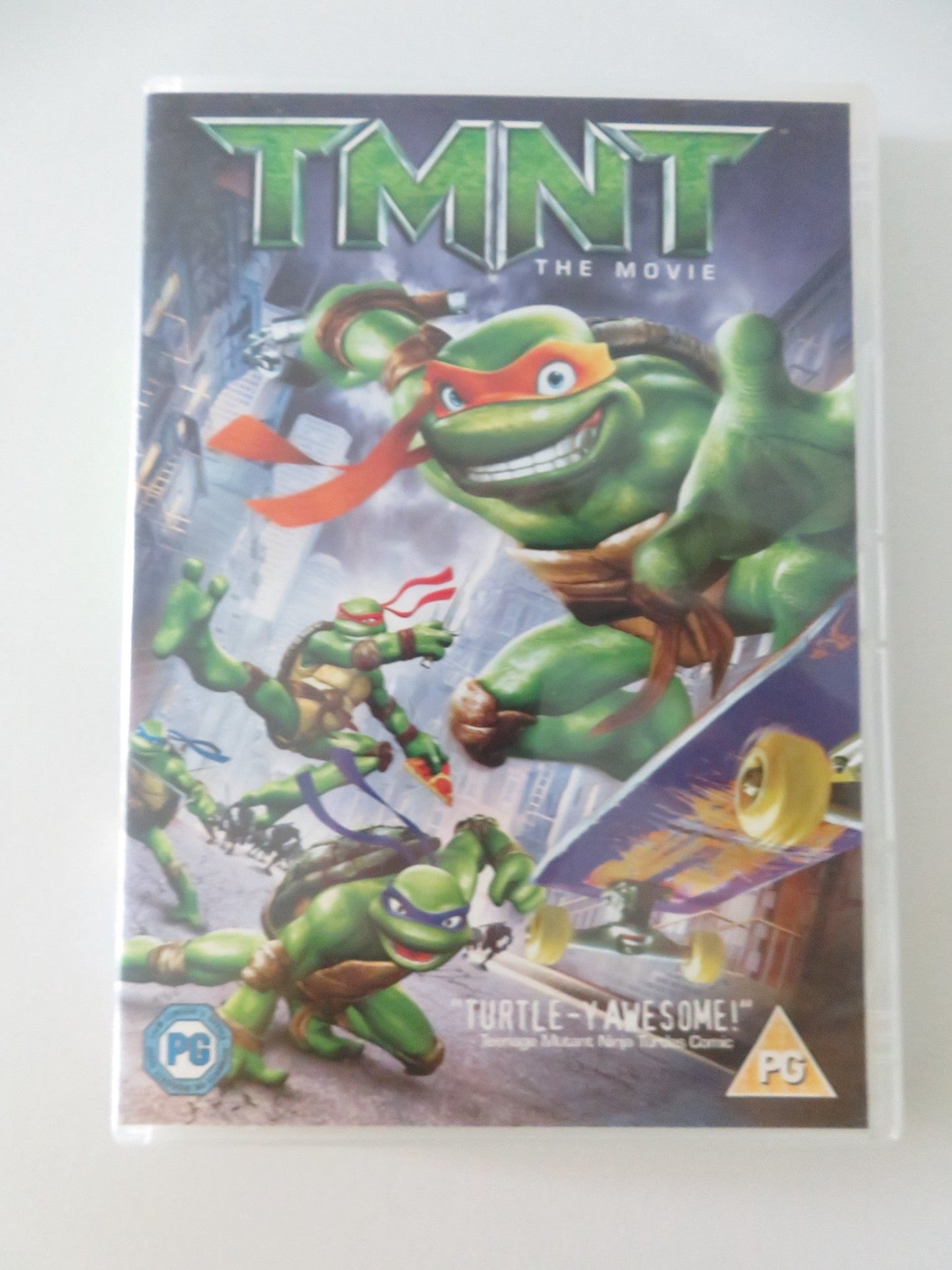 TMNT THE MOVIE (DVD) CHRIS PRATT SARAH MICHELLE GELLAR 2007 REGION 2 Movie posters