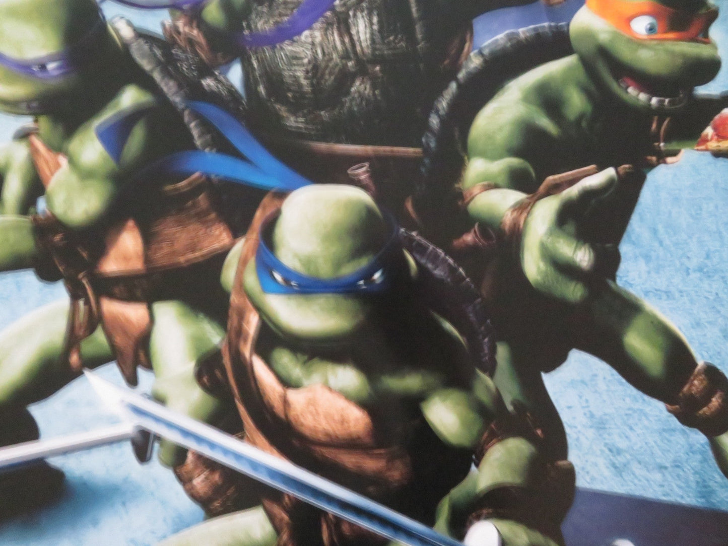 TMNT UK QUAD ROLLED POSTER CHRIS EVANS SARAH MICHELLE GELLAR 2007 - Rendezvous Cinema