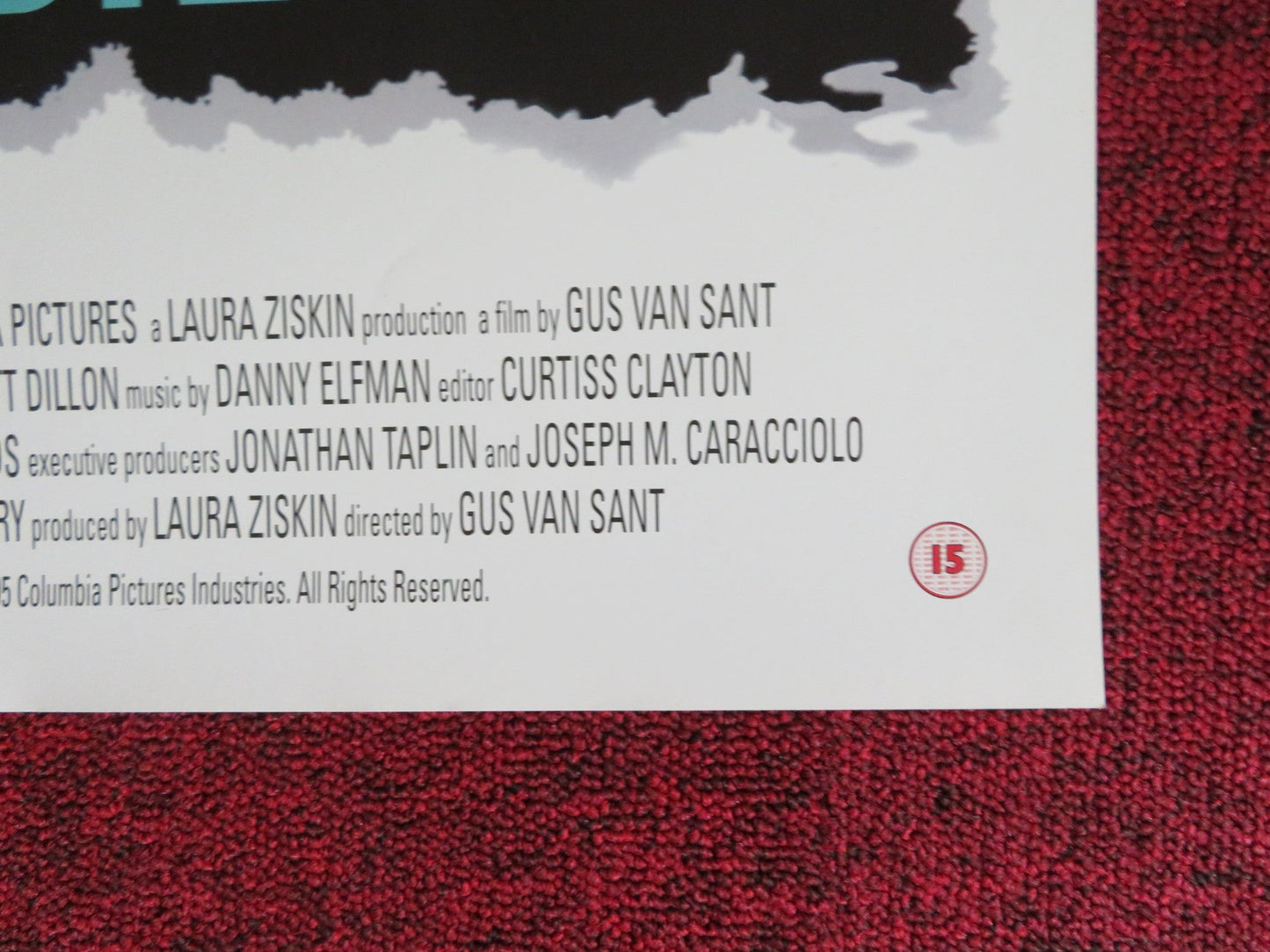 TO DIE FOR VHS VIDEO POSTER NICOLE KIDMAN MATT DILLON 1995 Rendezvous Cinema Movie posters