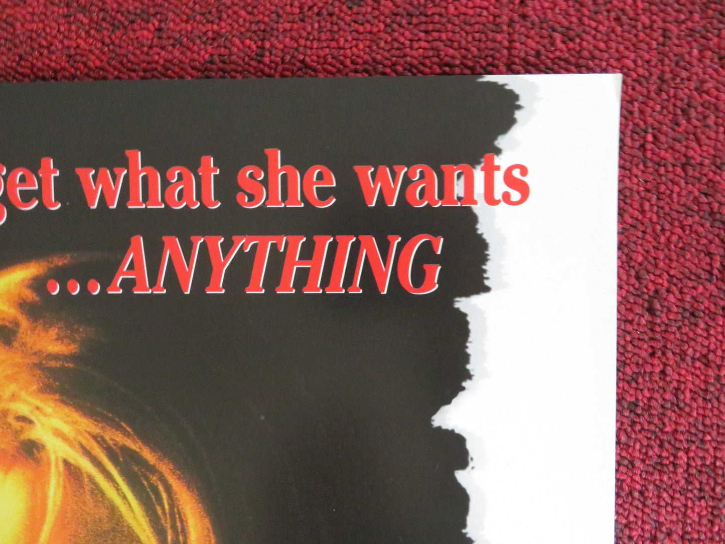 TO DIE FOR VHS VIDEO POSTER NICOLE KIDMAN MATT DILLON 1995 Rendezvous Cinema Movie posters