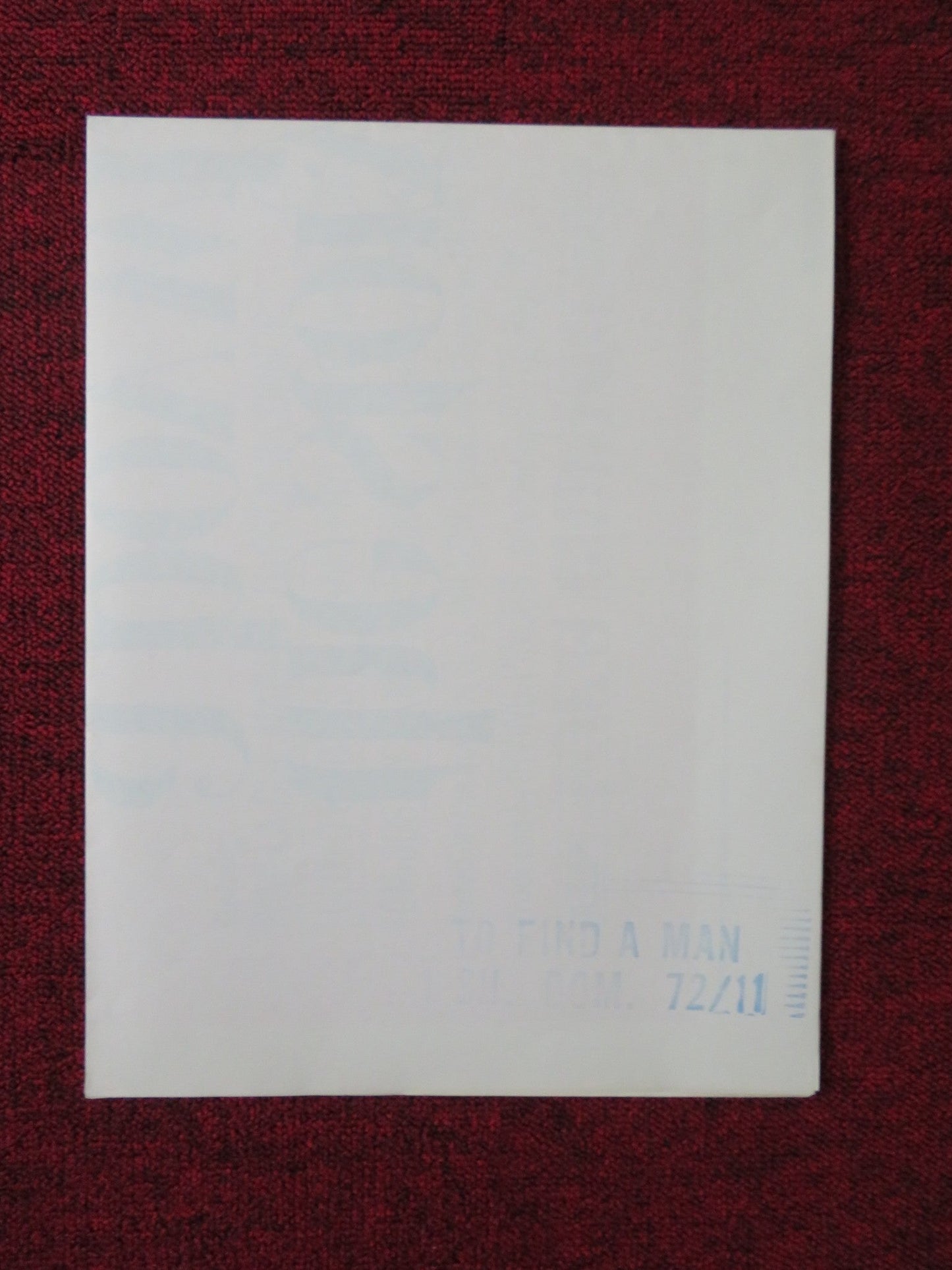 TO FIND A MAN FOLDED US ONE SHEET POSTER PAMELA SUE MARTIN DARREN O'CONNOR 1971 Rendezvous Cinema Movie posters