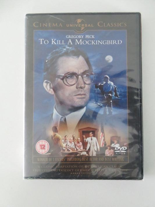 To Kill a Mockingbird - B (DVD) Gregory Peck John Megna F. Overton 1962 Region 2, 4 Movie posters