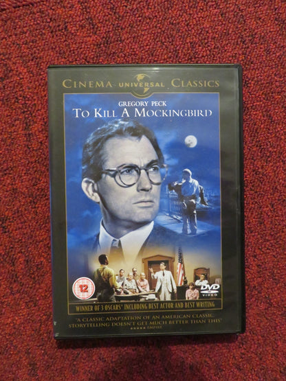 TO KILL A MOCKINGBIRD (DVD) GREGORY PECK ROBERT DUVALL 1962 REGION 2, 4 Rendezvous Cinema Movie posters