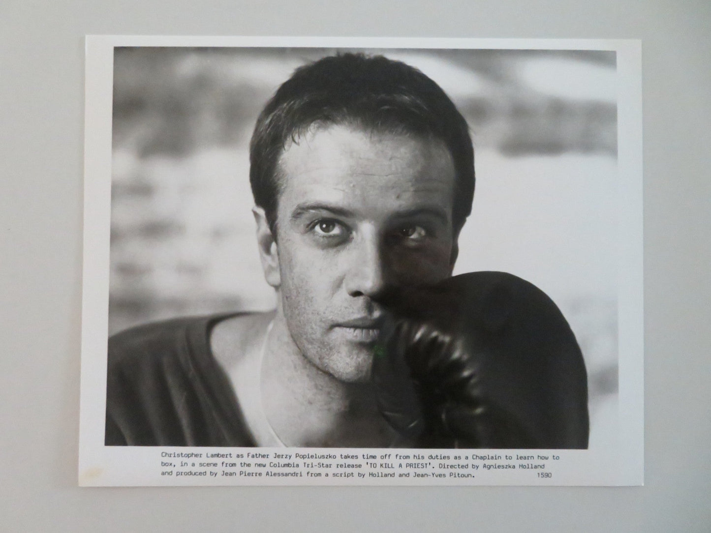 TO KILL A PRIEST MOVIE STILL PHOTO LOT OF 5 CHRISTOPHER LAMBERT TIM ROTH 1988 Movie posters