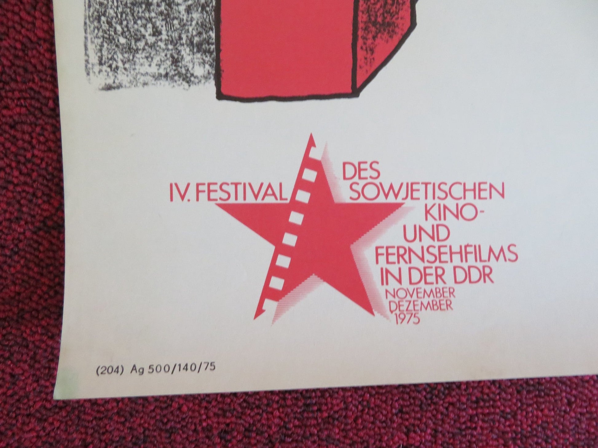 TOCHTER UND MUTTER GERMAN POSTER ROLLED INNOKENTIY SMOKTUNOVSKIY MAKAROVA 1975 Rendezvous Cinema Movie posters