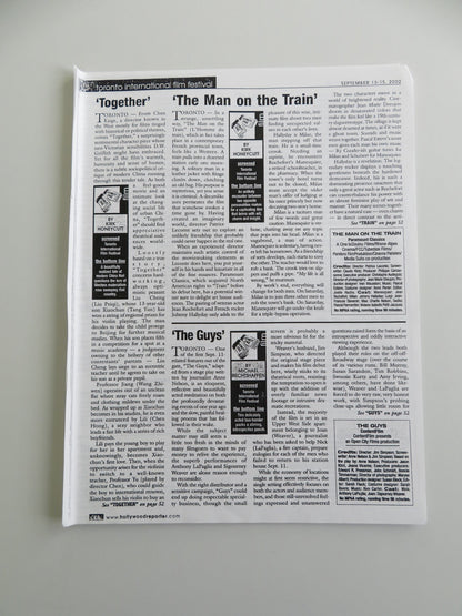 TOGETHER PRESS KIT 2002 YUN TANG PEIQILIU Movie posters