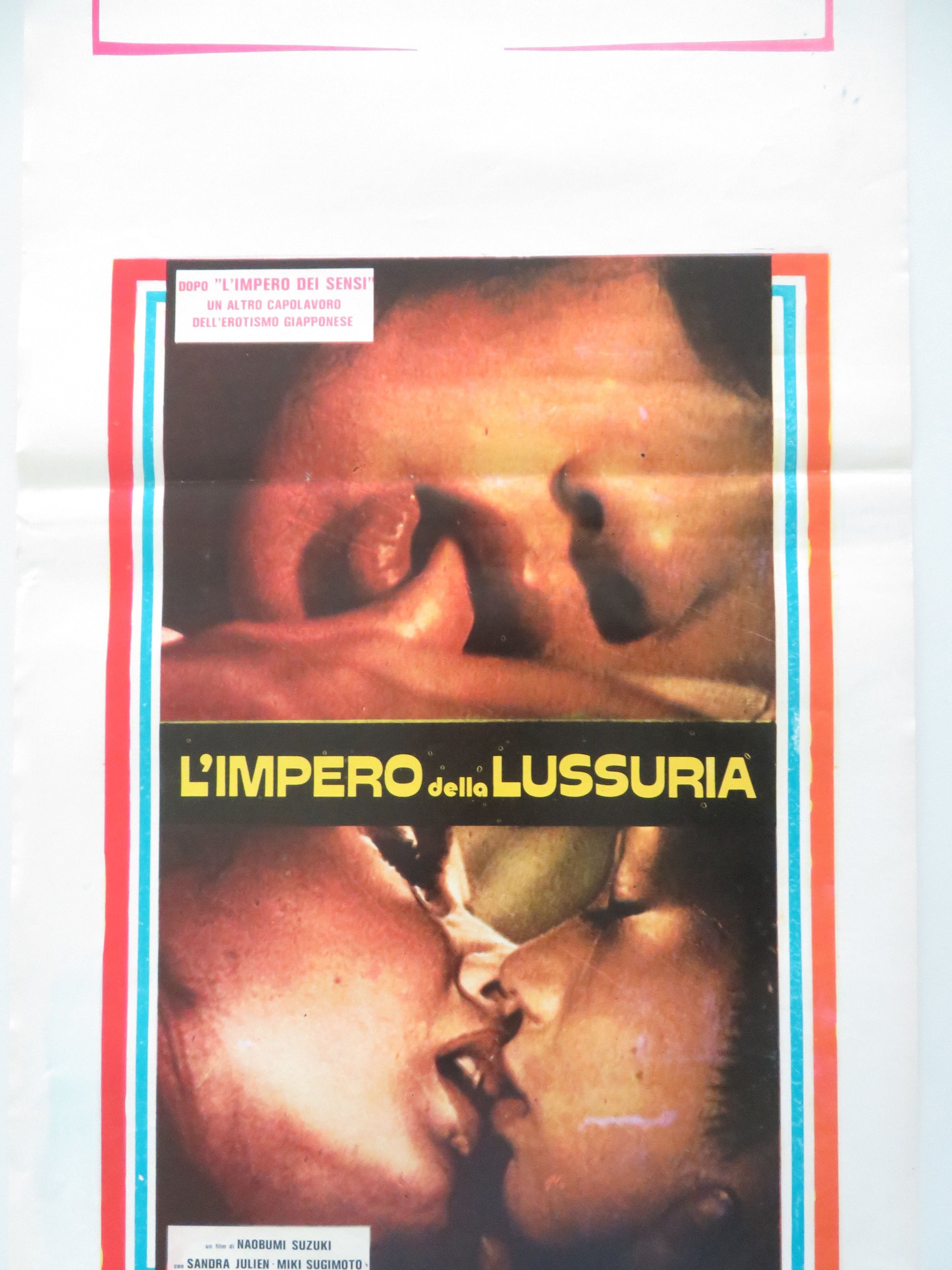 Tokugawa Sex Ban Italian Locandina Poster Sandra Julien Audrey Cruise 1972 Movie posters