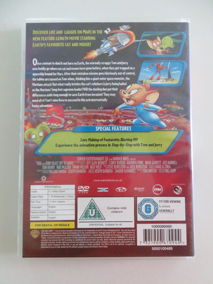 TOM AND JERRY BLAST OFF TO MARS (DVD) JEFF BENNETT COREY BURTON 2005 REGION 2 Movie posters