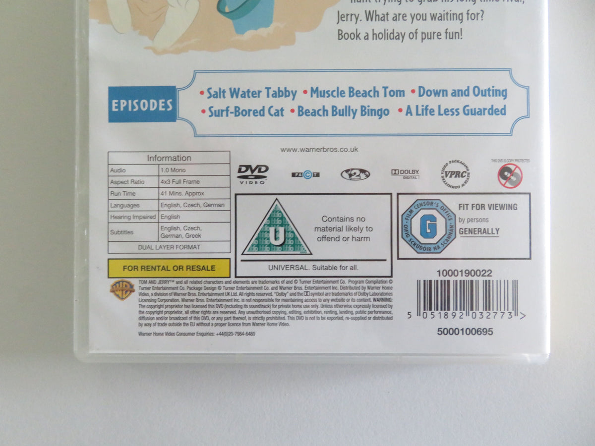 Tom and Jerry Cartoons - Summer Holidays (DVD) 2011 Region 2 Movie posters