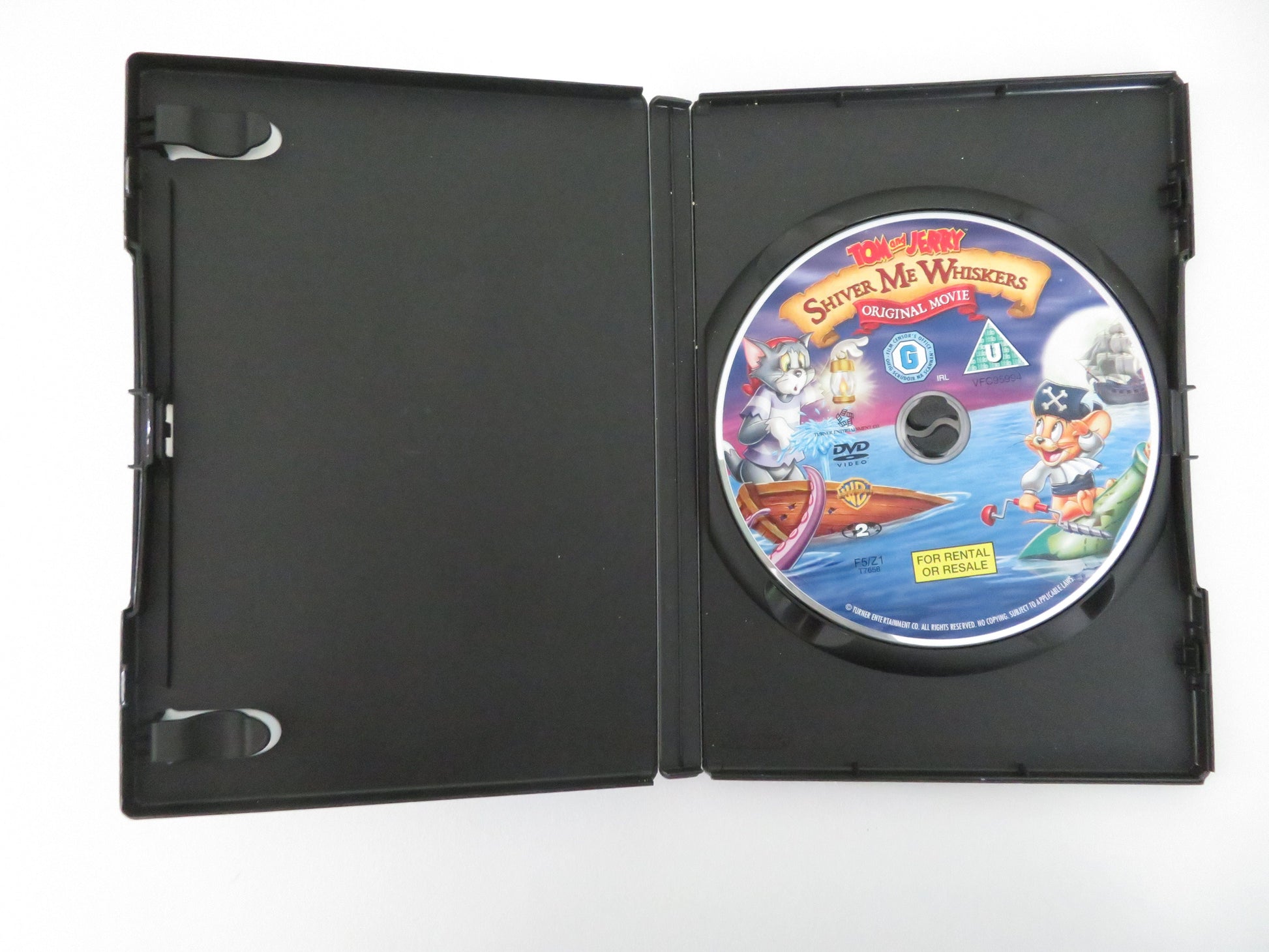 Tom and Jerry in Shiver Me Whiskers (DVD) Mark Hamill 2006 Region 2 Movie posters