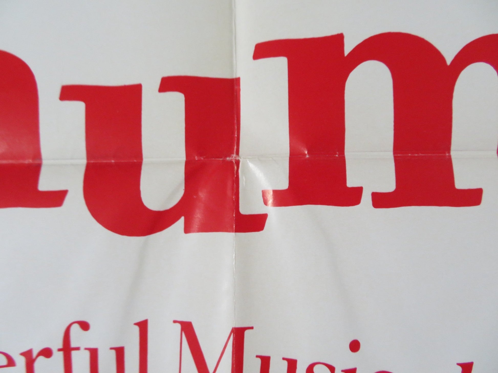 TOM THUMB - B FOLDED US ONE SHEET POSTER RUSS TAMBLYN ALAN YOUNG 1970 Rendezvous Cinema Movie posters