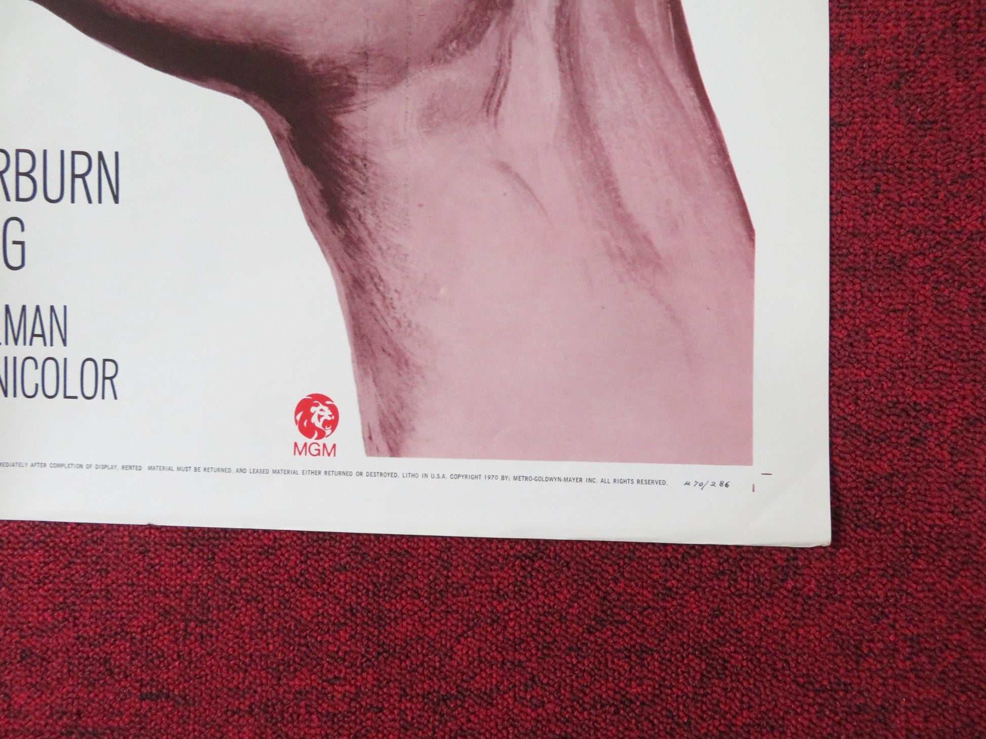 TOM THUMB - B FOLDED US ONE SHEET POSTER RUSS TAMBLYN ALAN YOUNG 1970 Rendezvous Cinema Movie posters