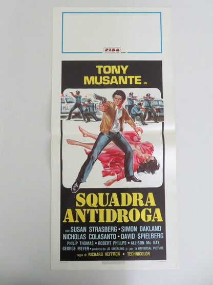 Toma Italian Locandina Poster Tony Musante Susan Strasberg 1978 Movie posters