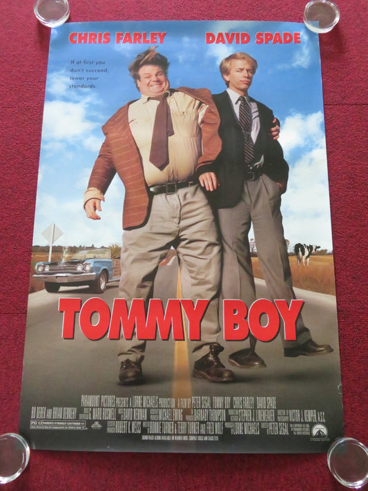 TOMMY BOY US ONE SHEET ROLLED POSTER CHRIS FARLEY DAVID SPADE 1995 Movie posters