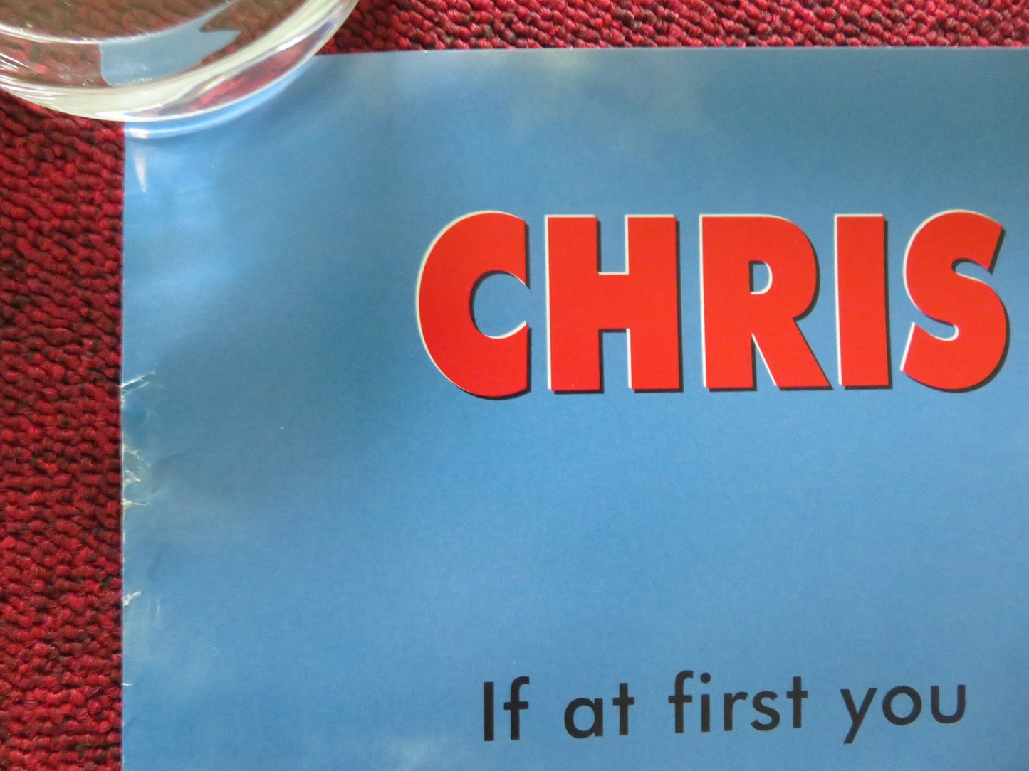 TOMMY BOY US ONE SHEET ROLLED POSTER CHRIS FARLEY DAVID SPADE 1995 Movie posters