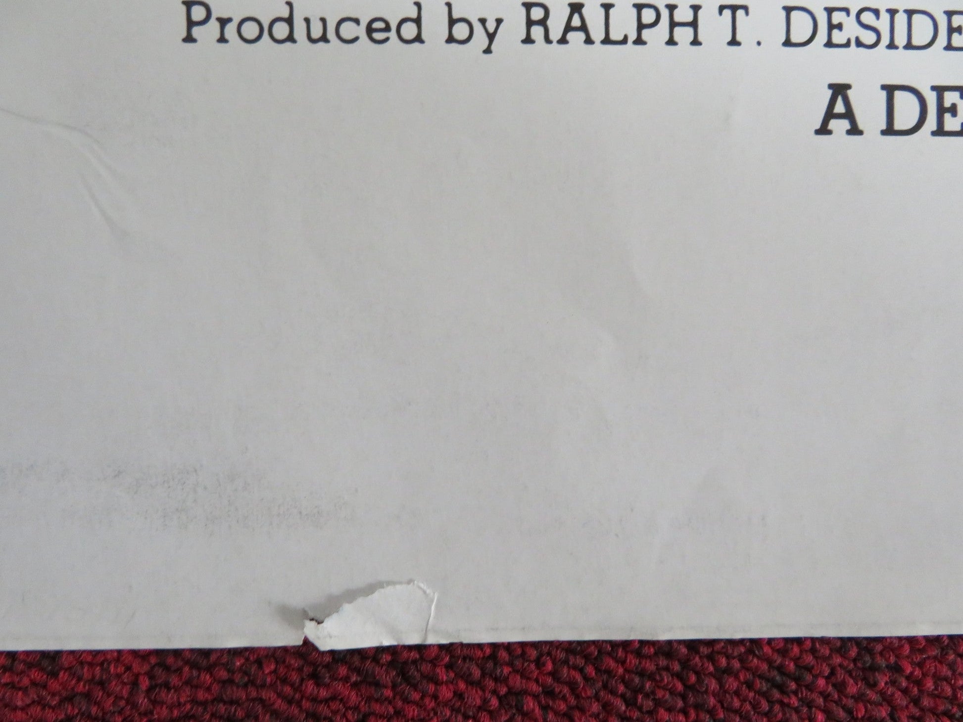 TOO HOT TO HANDLE FOLDED US ONE SHEET POSTER CHERI CAFFARO AHARON IPALE 1978 Rendezvous Cinema Movie posters