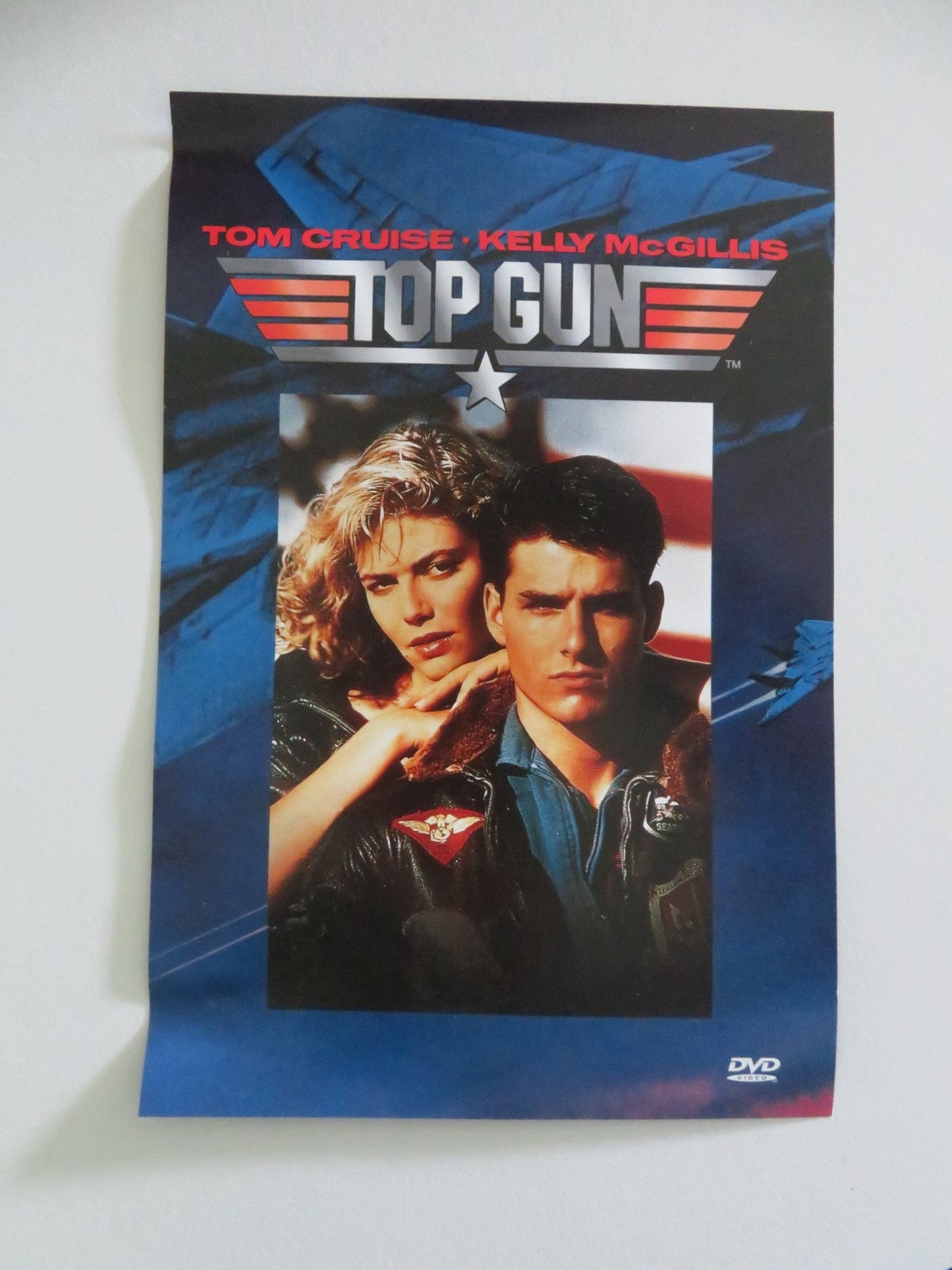 TOP GUN (DVD) TOM CRUISE VAL KILMER 1986 REGION 2 Movie posters