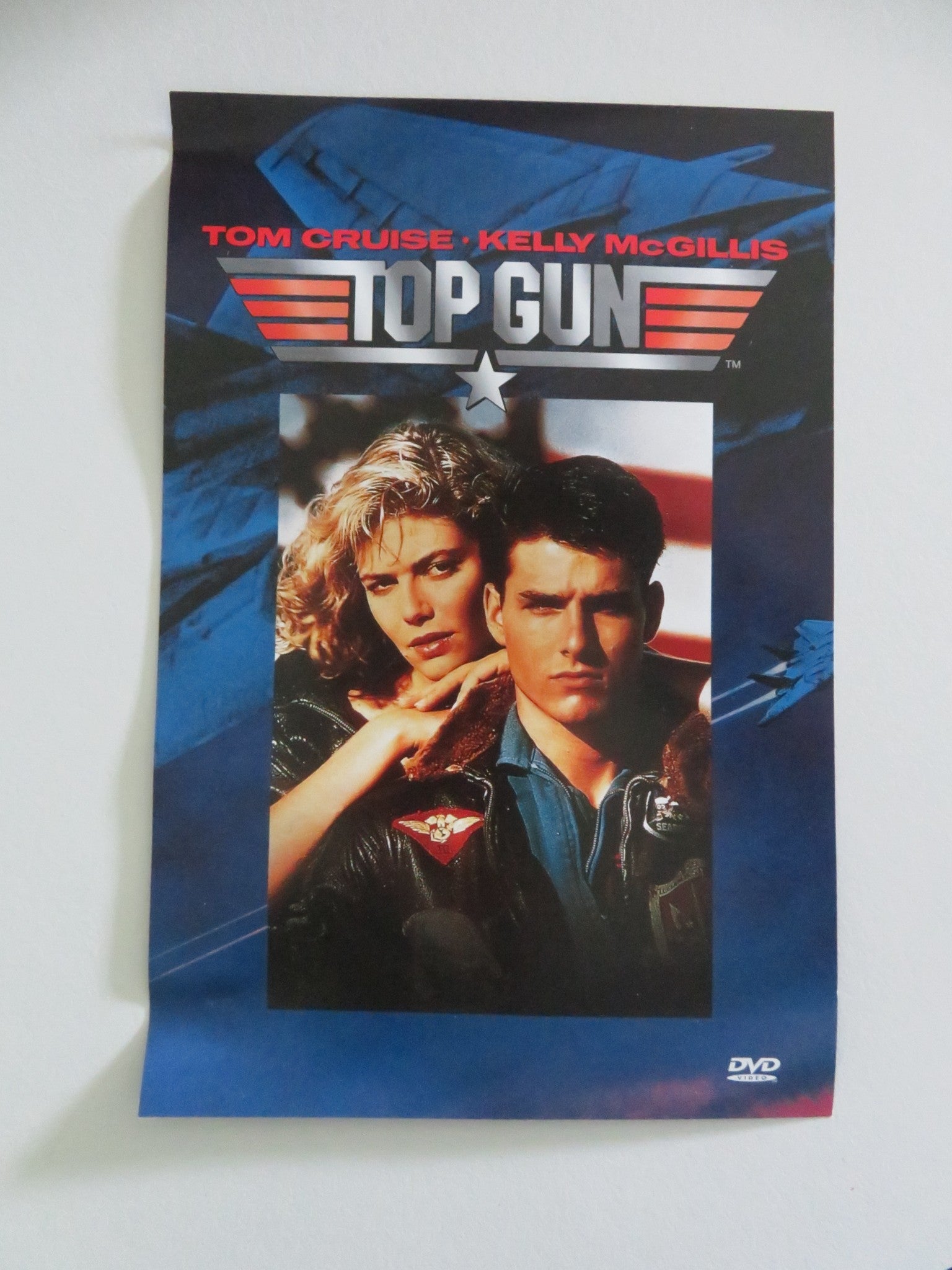TOP GUN (DVD) TOM CRUISE VAL KILMER 1986 REGION 2 Movie posters