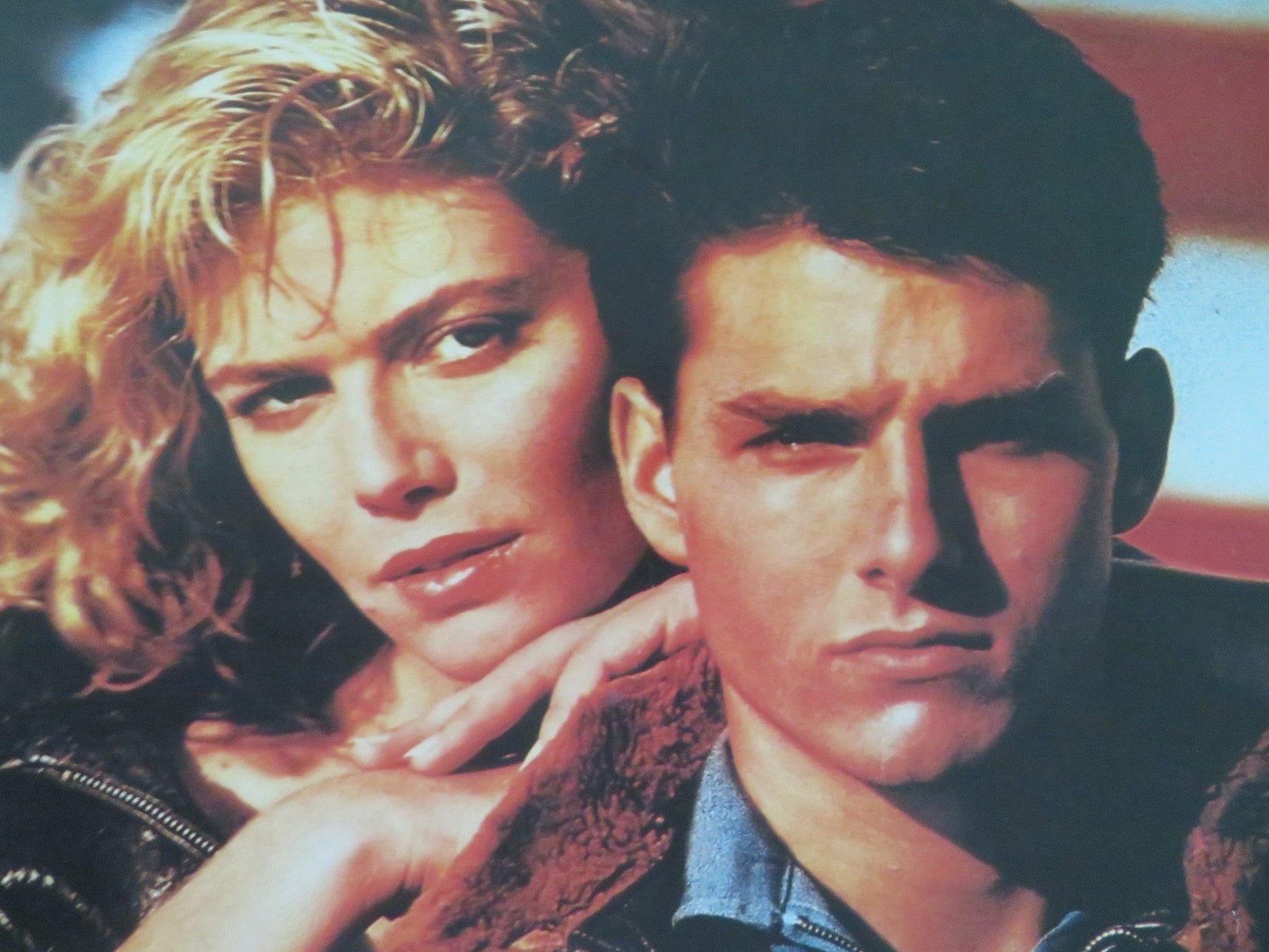 TOP GUN GERMAN COMMERCIAL POSTER ROLLED TOM CRUISE VAL KILMER 1986 Movie posters