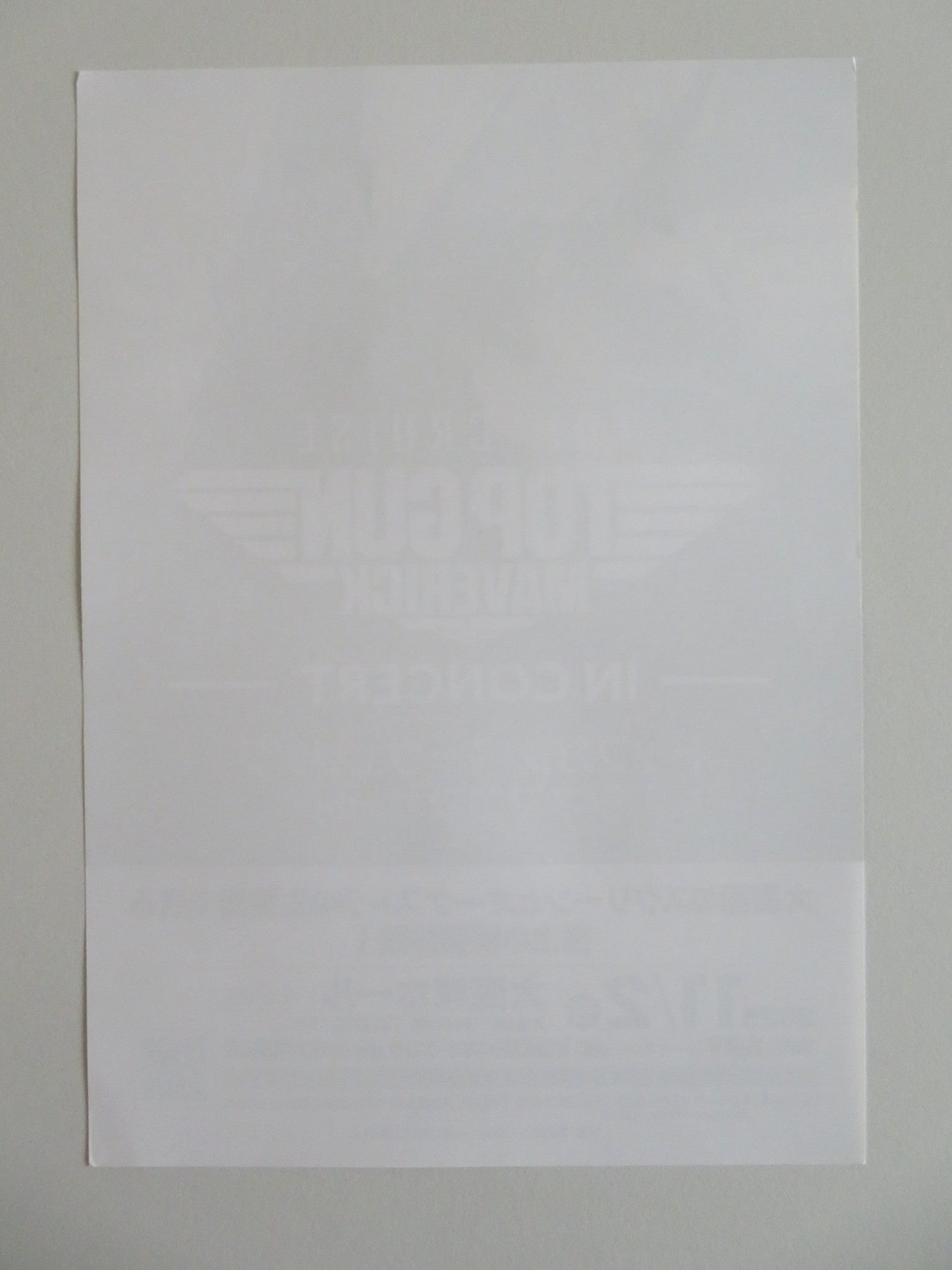 TOP GUN: MAVERICK IN CONCERT JAPANESE CHIRASHI (B5) POSTER CRUISE KILMER 2025 - Rendezvous Cinema