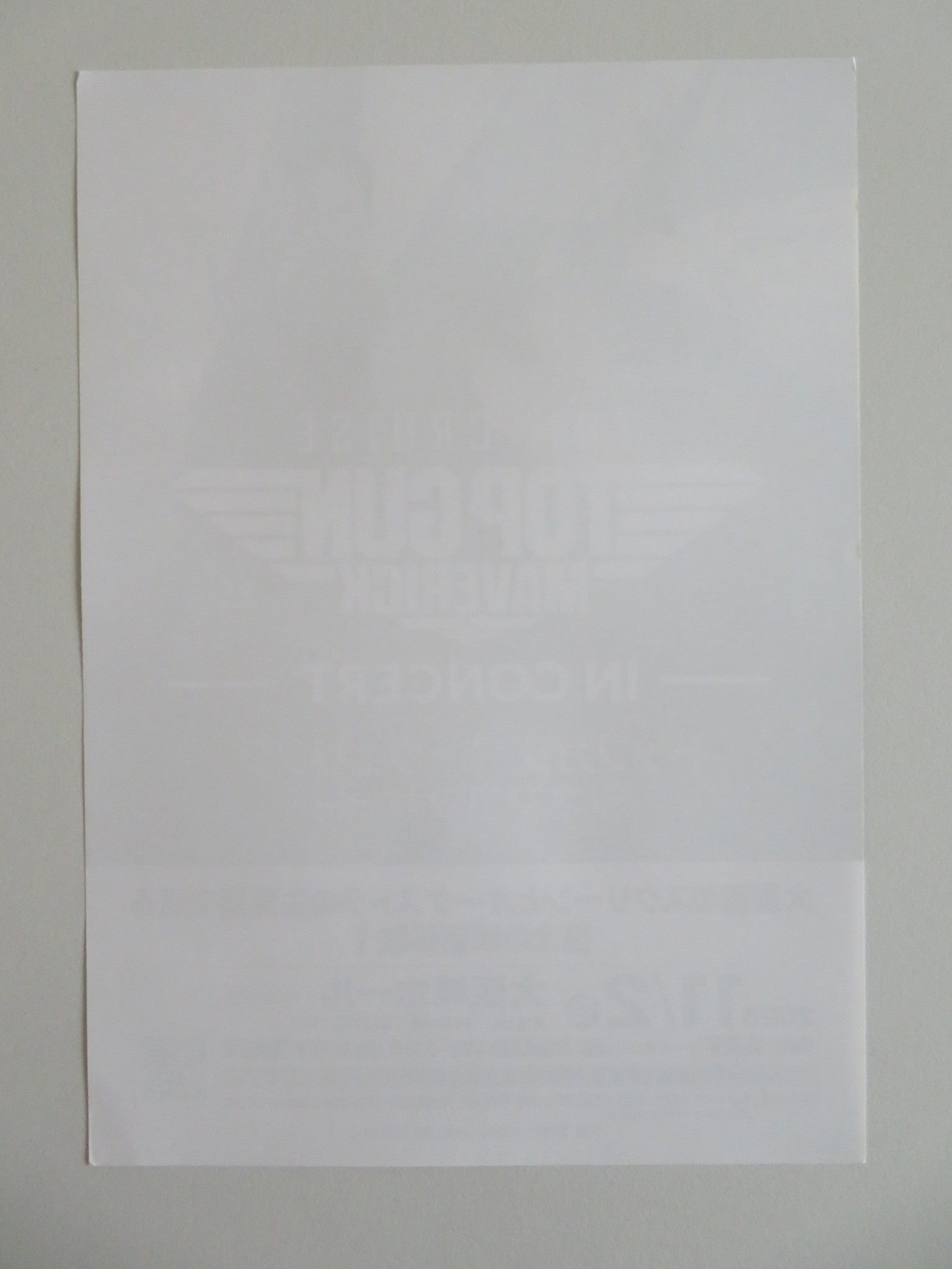 TOP GUN: MAVERICK IN CONCERT JAPANESE CHIRASHI (B5) POSTER CRUISE KILMER 2025 - Rendezvous Cinema