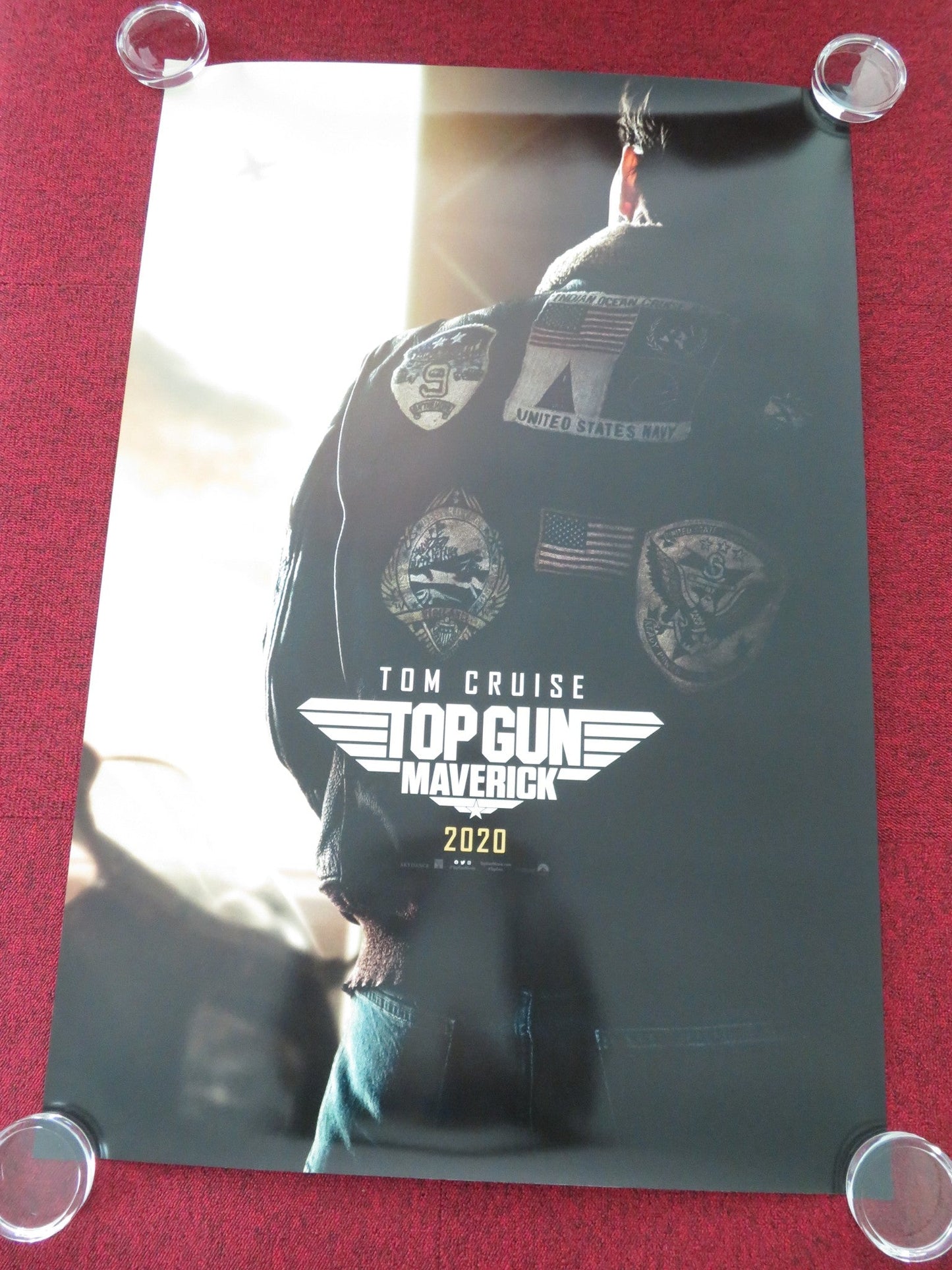 TOP GUN: MAVERICK US ONE SHEET ROLLED POSTER TOM CRUISE VAL KILMER 2022 Movie posters