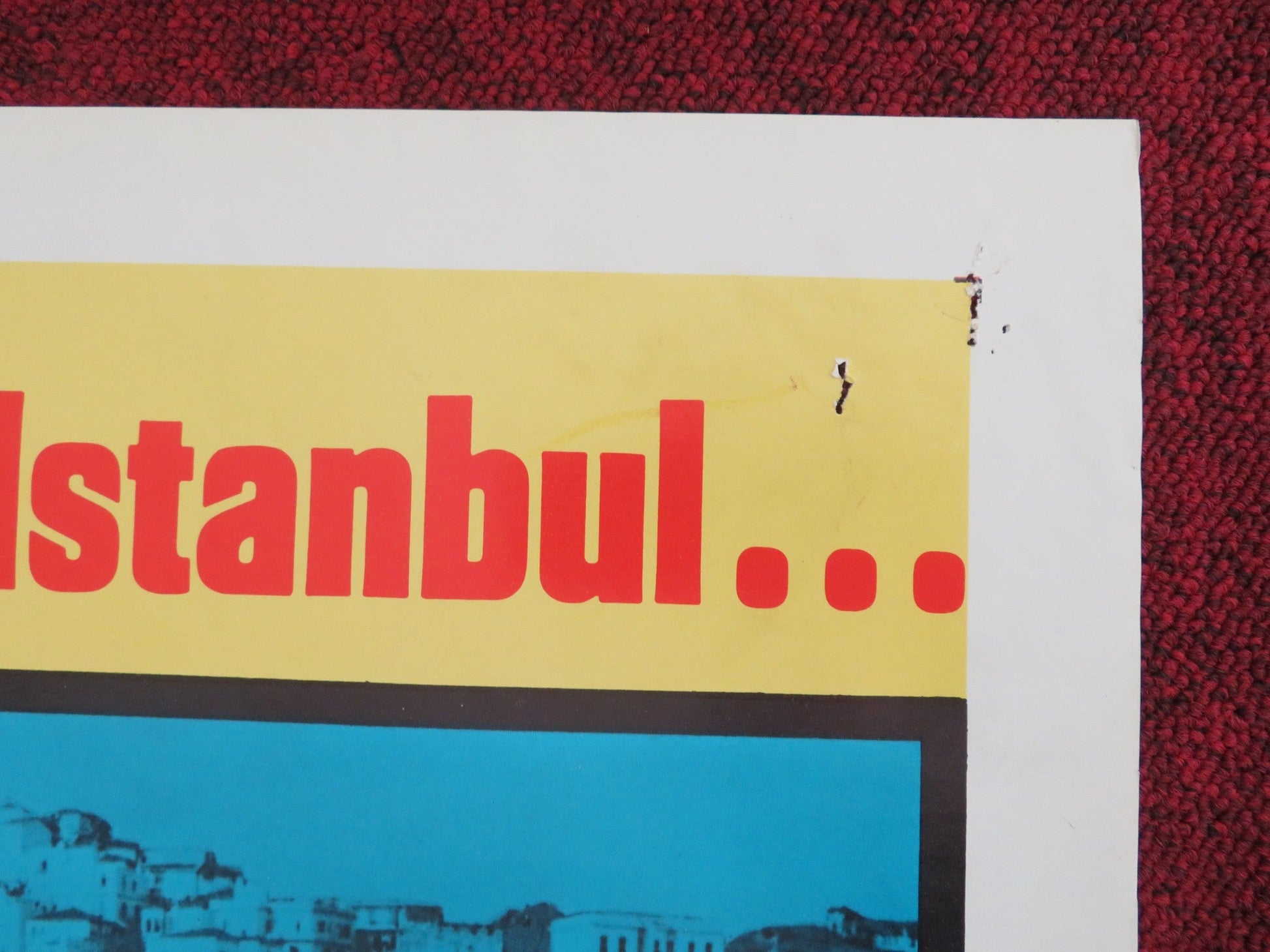 Topkapi Folded US One Sheet Poster Melina Mercouri Peter Ustinov 1964 Movie posters