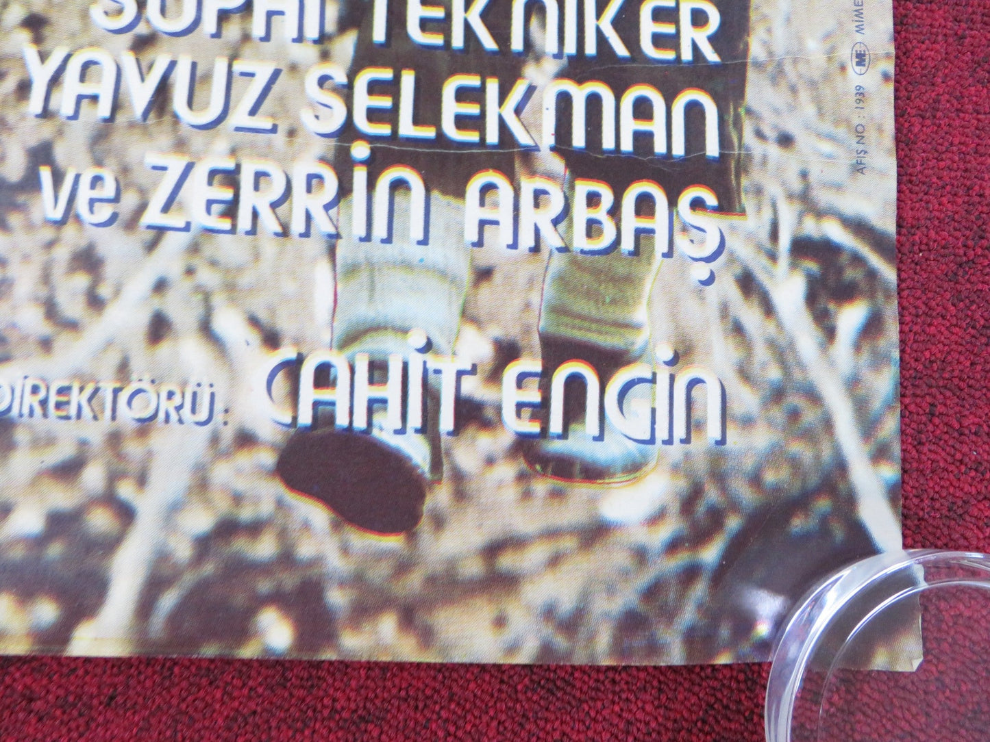 TOPRAK ANA TURKISH POSTER ROLLED FATMA GIRIK TAMER YIGIT 1973 Rendezvous Cinema Movie posters