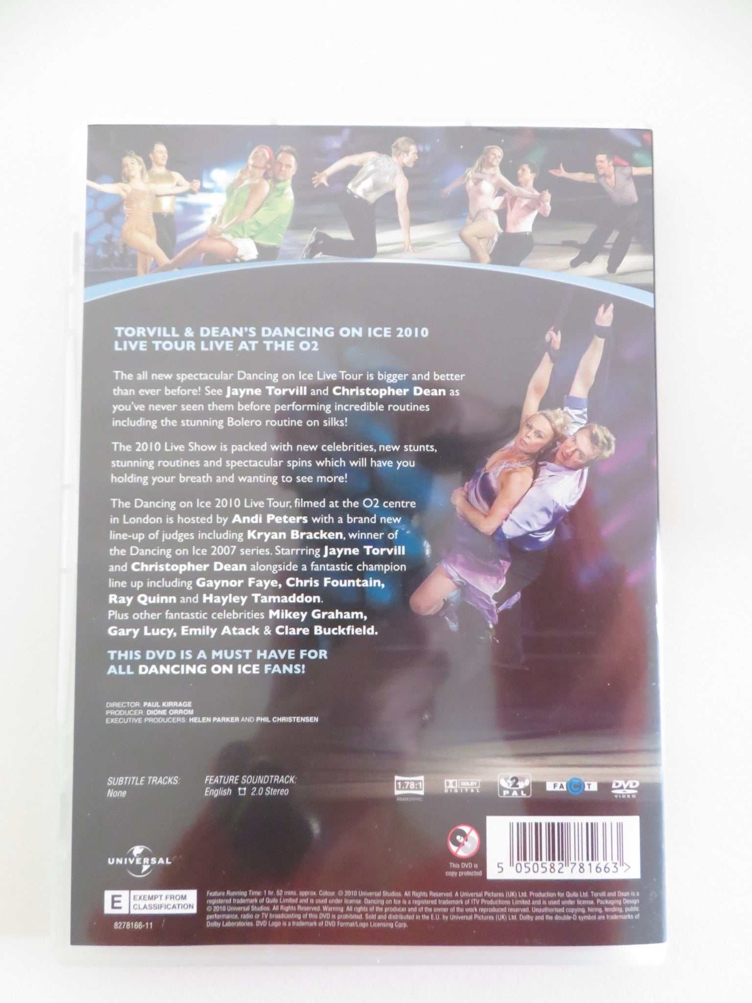 TORVILL & DEAN'S DANCING ON ICE: THE 2010 LIVE TOUR (DVD) 2010 REGION 2 - Rendezvous Cinema