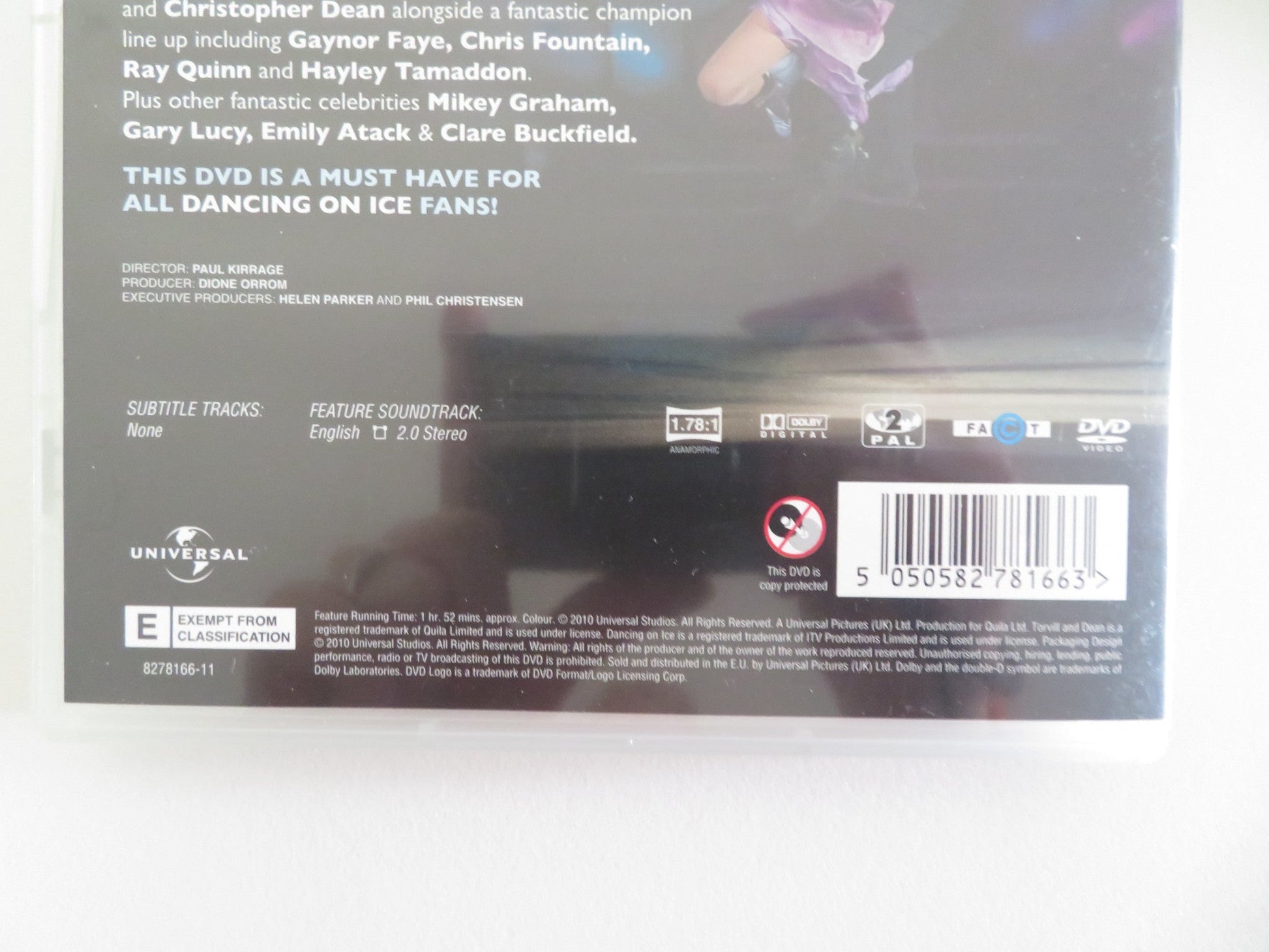 TORVILL & DEAN'S DANCING ON ICE: THE 2010 LIVE TOUR (DVD) 2010 REGION 2 - Rendezvous Cinema