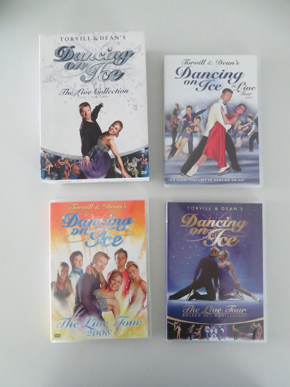 Torvill & Dean's Dancing On Ice - The Live Collection (DVD BoxSet) 2009 Region 2 Movie posters