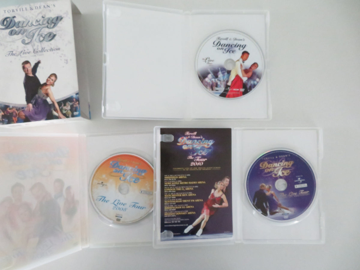 Torvill & Dean's Dancing On Ice - The Live Collection (DVD BoxSet) 2009 Region 2 Movie posters