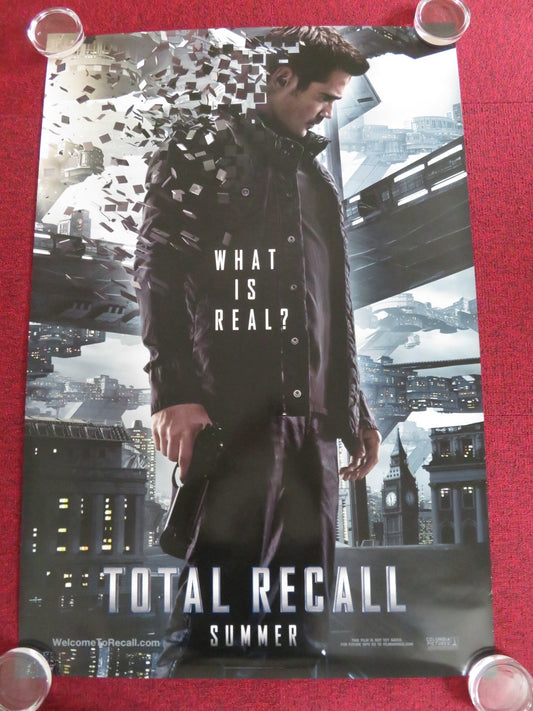 TOTAL RECALL US ONE SHEET ROLLED POSTER COLIN FARRELL KATE BECKINSALE 2012 Rendezvous Cinema Movie posters
