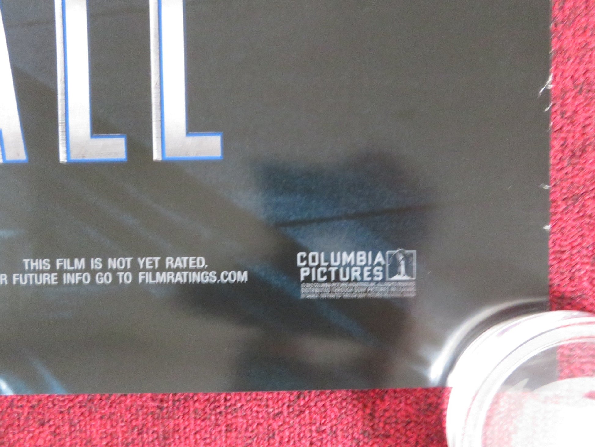 TOTAL RECALL US ONE SHEET ROLLED POSTER COLIN FARRELL KATE BECKINSALE 2012 Rendezvous Cinema Movie posters