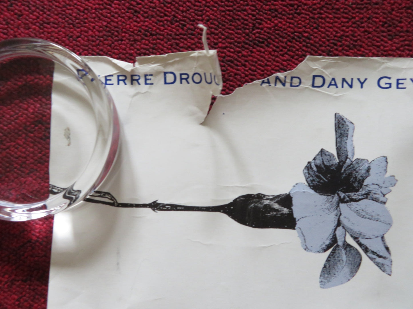 TOTO THE HERO UK QUAD ROLLED POSTER MICHEL BOUQUET JO DE BACKER 1991 Rendezvous Cinema Movie posters