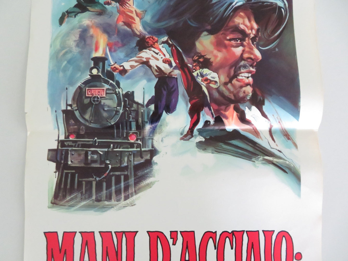 TOUGH DUEL ITALIAN LOCANDINA POSTER PENG TIEN KAI KANG 1973 Movie posters