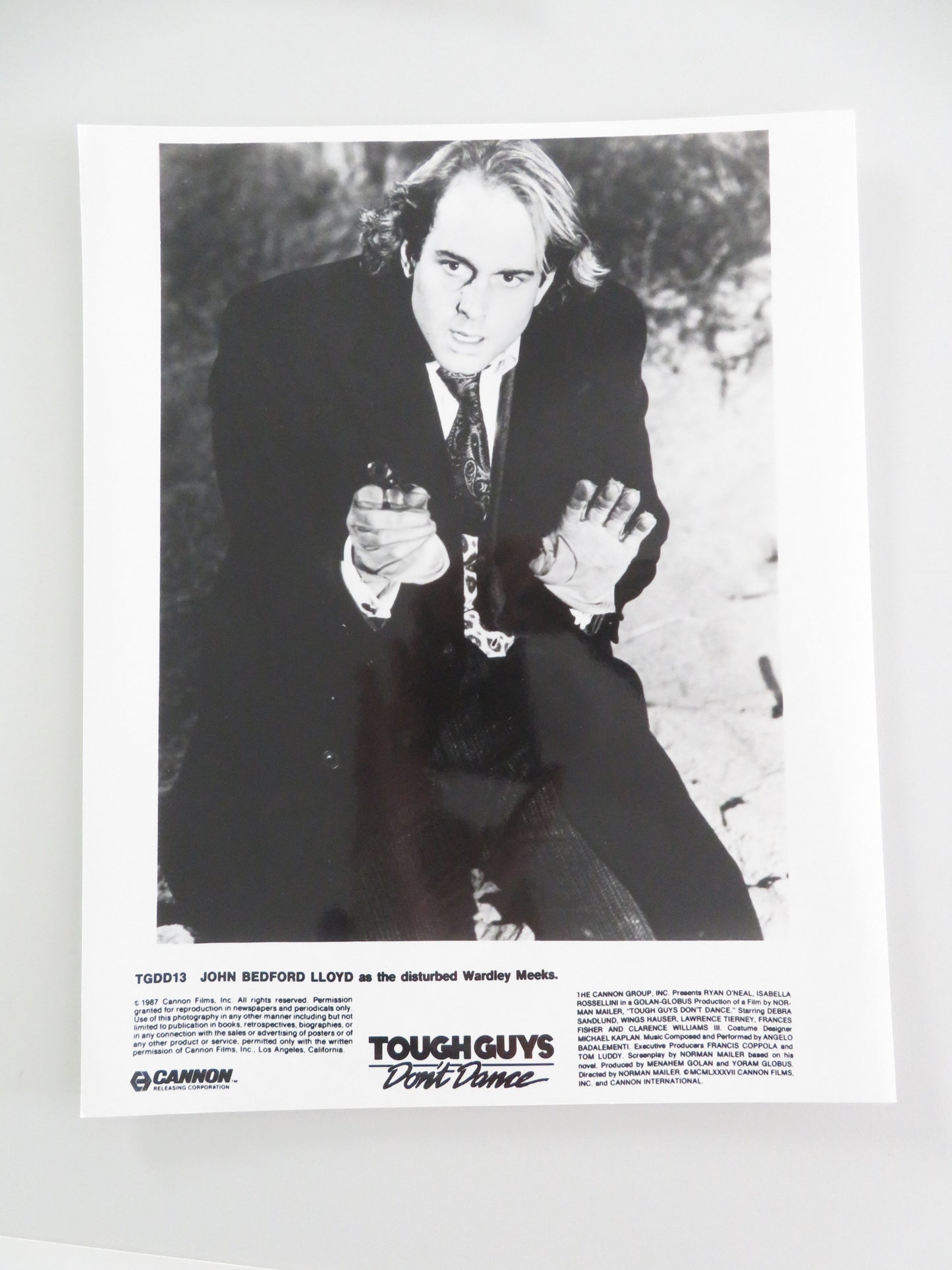 Tough Guys Don't Dance - A Movie Still Photo Lot Of 8 Cannon Ryan O'Neal 1987 Movie posters