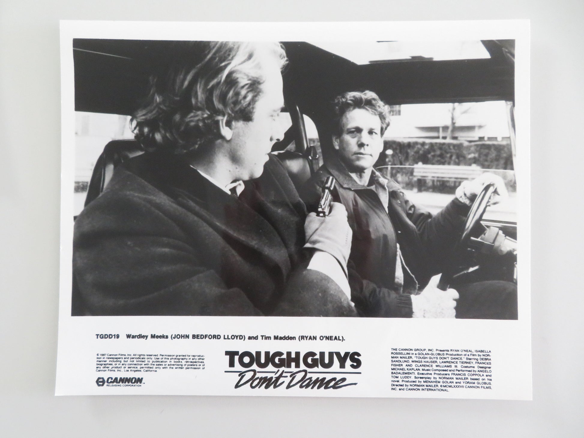 Tough Guys Don't Dance - A Movie Still Photo Lot Of 8 Cannon Ryan O'Neal 1987 Movie posters
