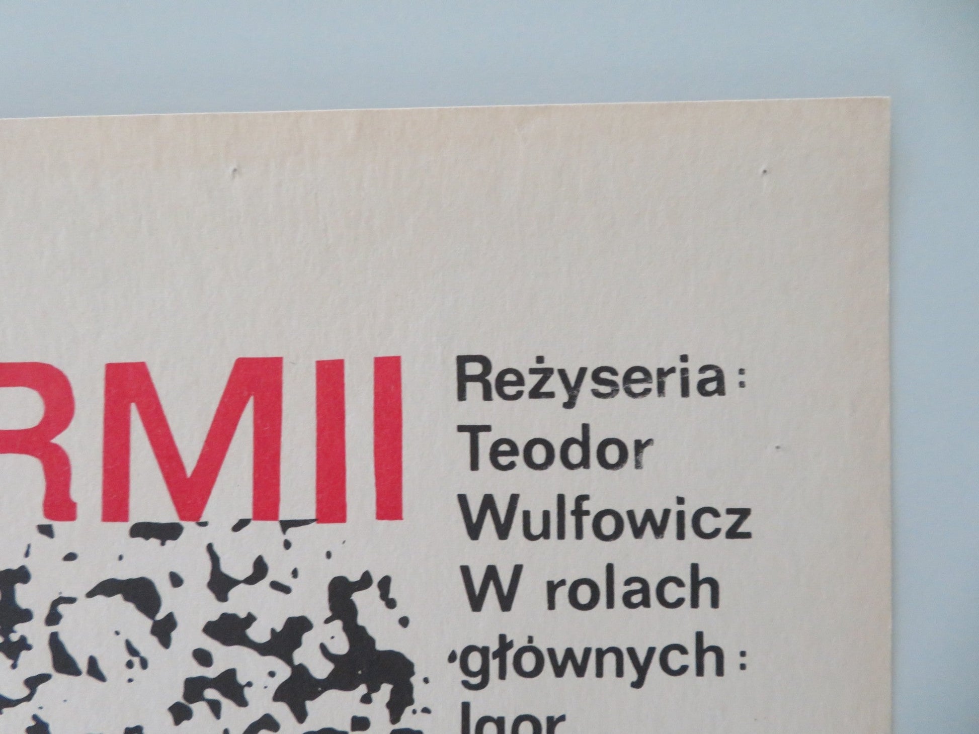 TOVARISHCH GENERAL POLISH POSTER ROLLED IGOR LEDOGOROV GEORGIY KULIKOV 1974 Movie posters