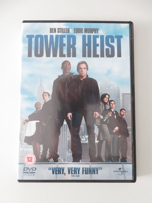 Tower Heist (DVD) Eddie Murphy Ben Stiller Casey Affleck 2011 Region 2, 5 Movie posters