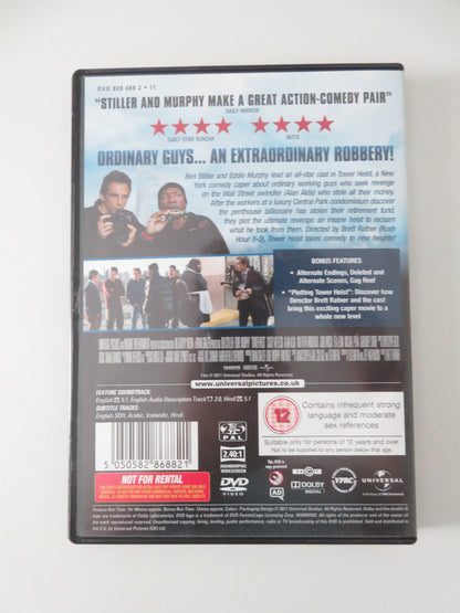 Tower Heist (DVD) Eddie Murphy Ben Stiller Casey Affleck 2011 Region 2, 5 Movie posters