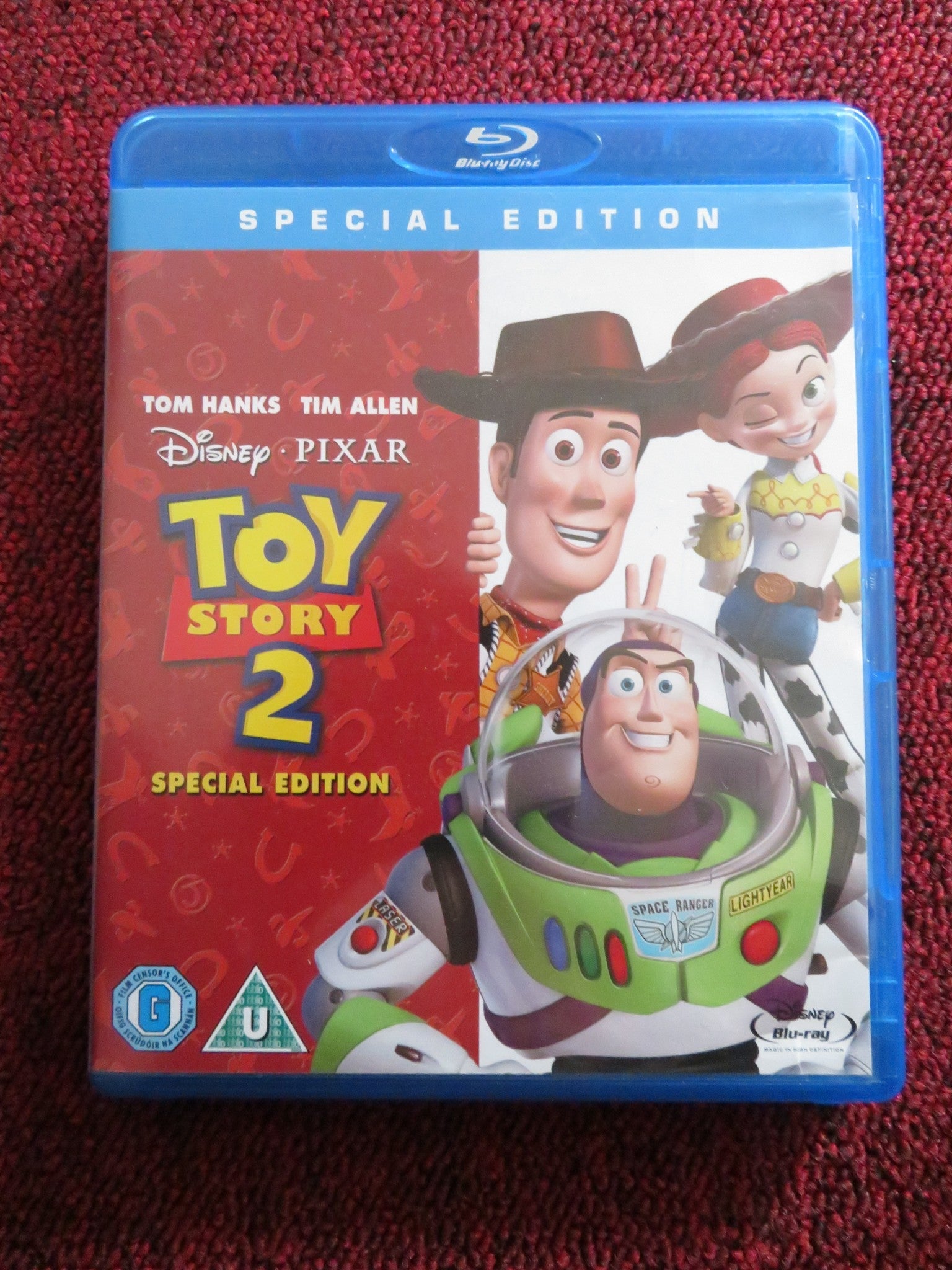 TOY STORY 2 (BLU - RAY) DISNEY TOM HANKS TIM ALLEN 1999 Rendezvous Cinema Movie posters