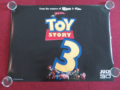 TOY STORY 3 - B UK QUAD ROLLED POSTER DISNEY TOM HANKS TIM ALLEN 2010 - Rendezvous Cinema