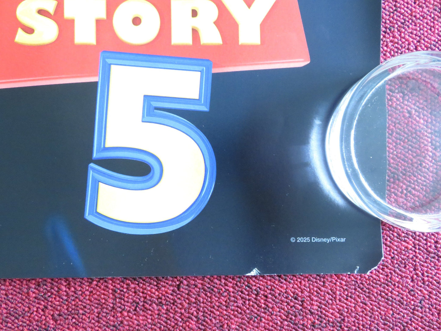 Toy Story 5 UK Quad Rolled Poster Tom Hanks Tim Allen 2026 Movie posters