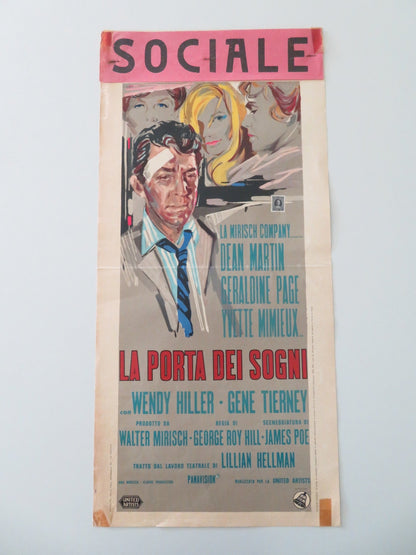 TOYS IN THE ATTIC ITALIAN LOCANDINA POSTER DEAN MARTIN GERALDINE PAGE 1955 Movie posters