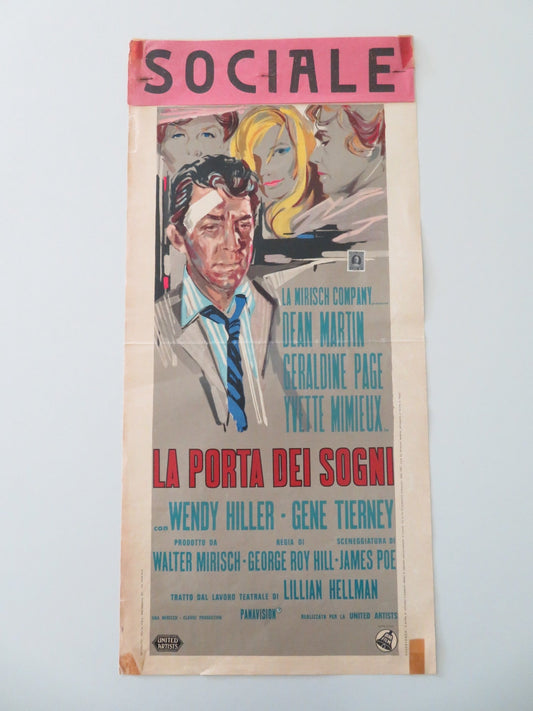 TOYS IN THE ATTIC ITALIAN LOCANDINA POSTER DEAN MARTIN GERALDINE PAGE 1955 Movie posters